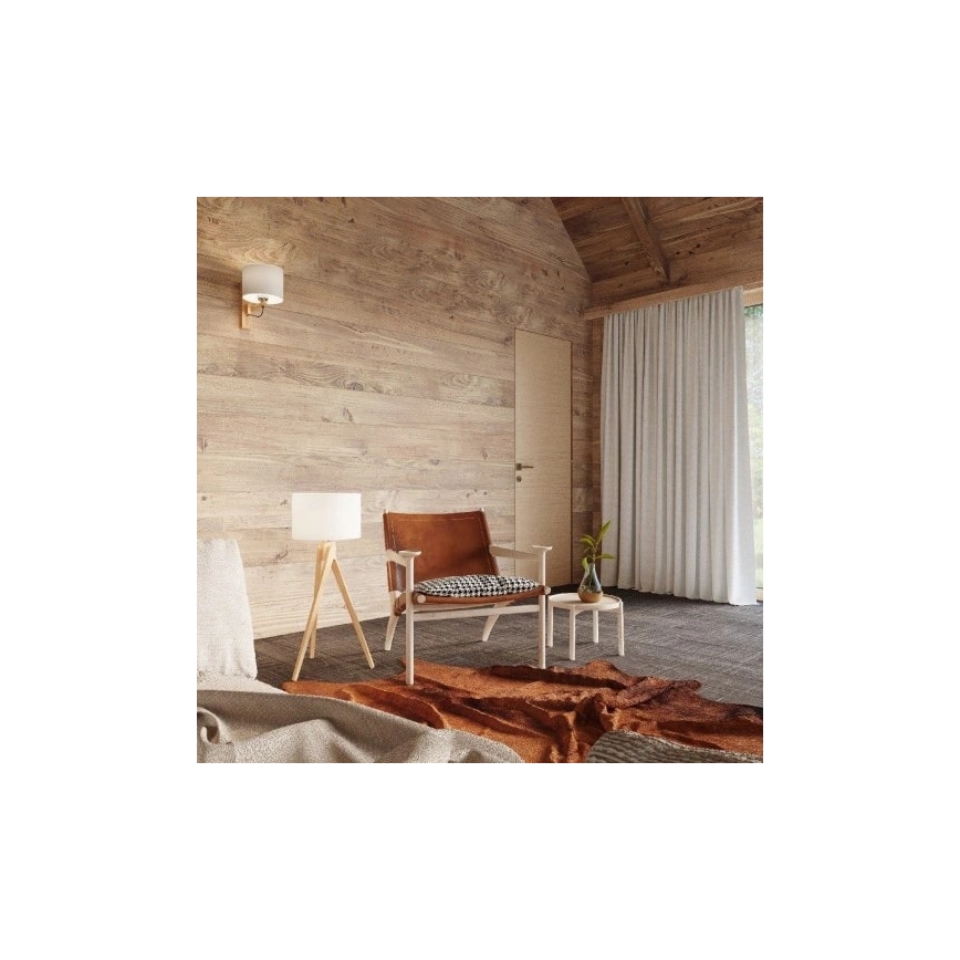 Stojací lampa LEGNO 1xE27/60W/230V