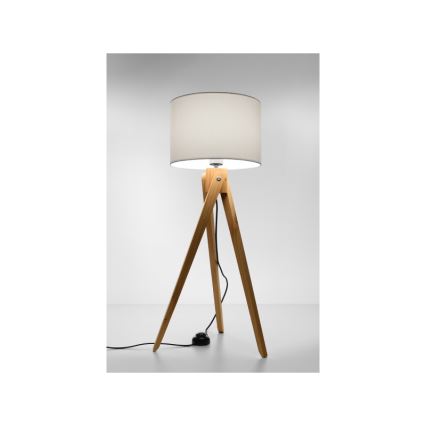 Stojací lampa LEGNO 1xE27/60W/230V