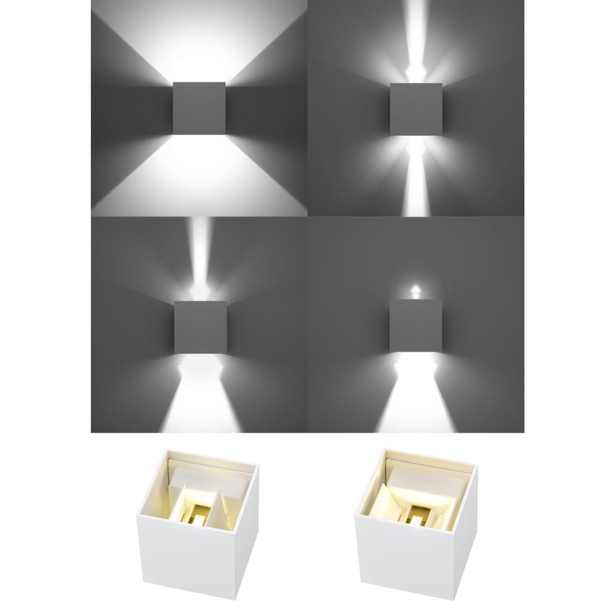 LED Venkovní nástěnné svítidlo LUCA LED/6W/230V IP54