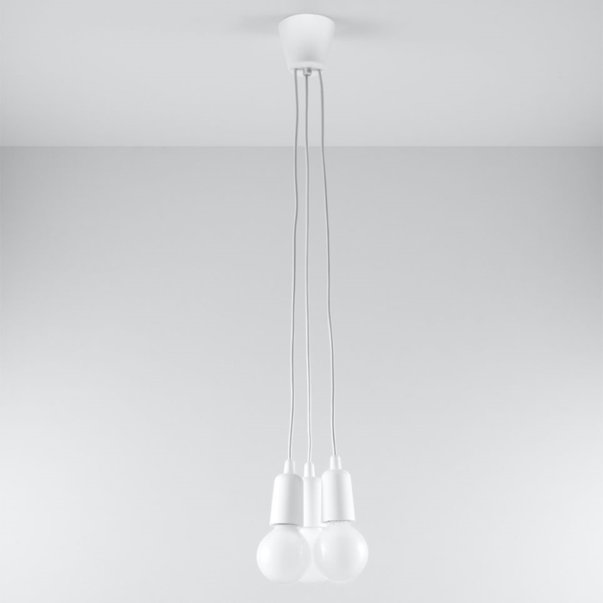 Lustr na lanku DIEGO 3xE27/60W/230V