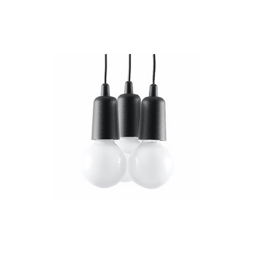 Lustr na lanku DIEGO 3xE27/60W/230V