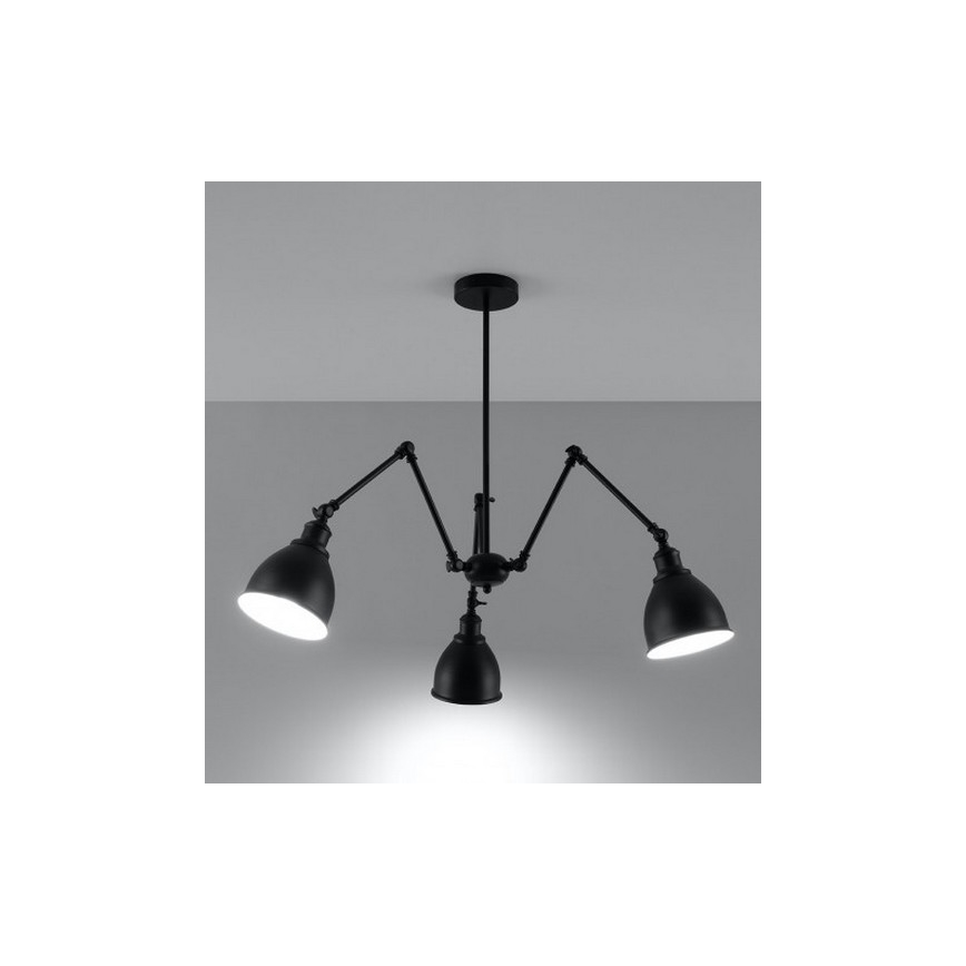 Lustr na tyči STARK SHADE 3xE27/60W/230V