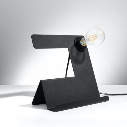 Stolní lampa INCLINE 1xE27/60W/230V černá