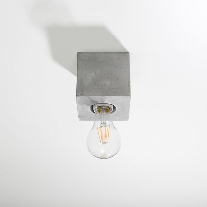 Stropní svítidlo ABEL 1xE27/15W/230V beton