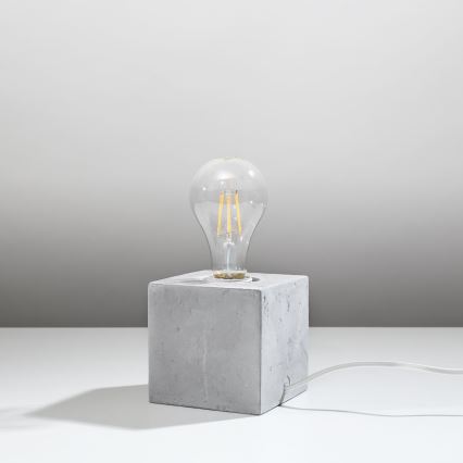 Stolní lampa ABEL 1xE27/15W/230V beton