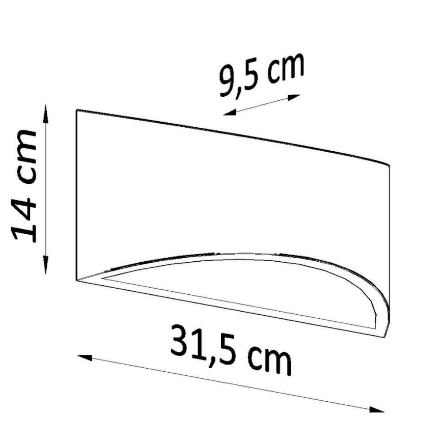Nástěnné svítidlo VIXEN 1xG9/40W/230V