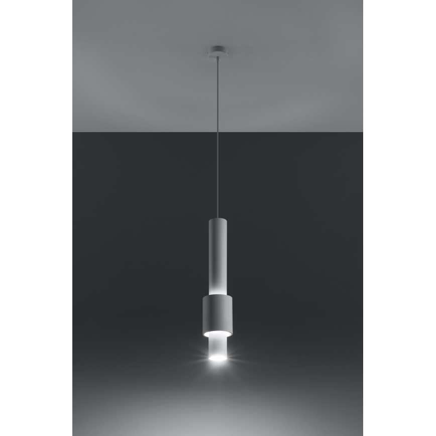 Lustr na lanku SHIRAZ 1xGU10/40W/230V + 1xG9/40W/230V