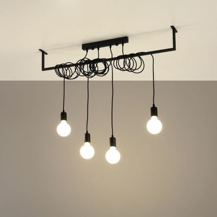 Přisazený lustr SALAMANCA 4xE27/60W/230V