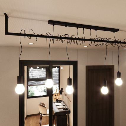 Přisazený lustr SALAMANCA 6xE27/60W/30V