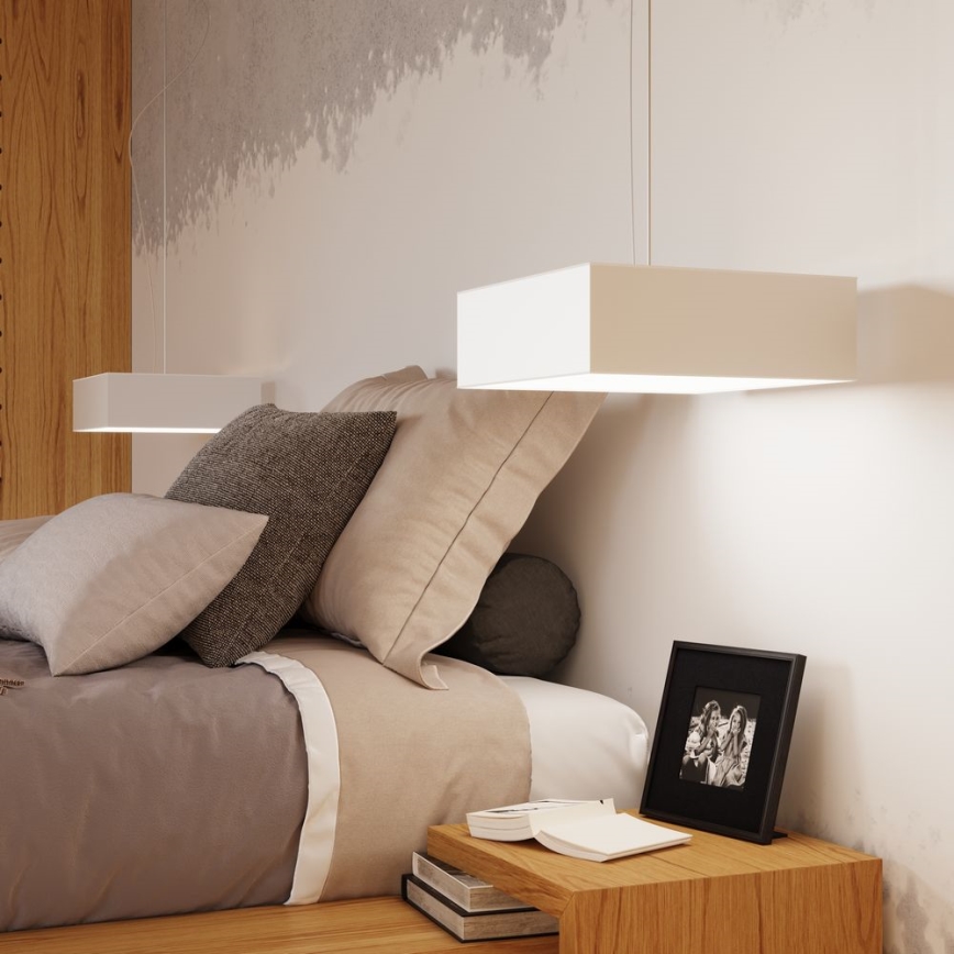 Stropní svítidlo HORUS 4xE27/60W/230V bílá