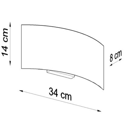 Nástěnné svítidlo MAGNUS 2xG9/40W/230V černá