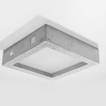 LED Stropní svítidlo RIZA LED/18W/230V beton