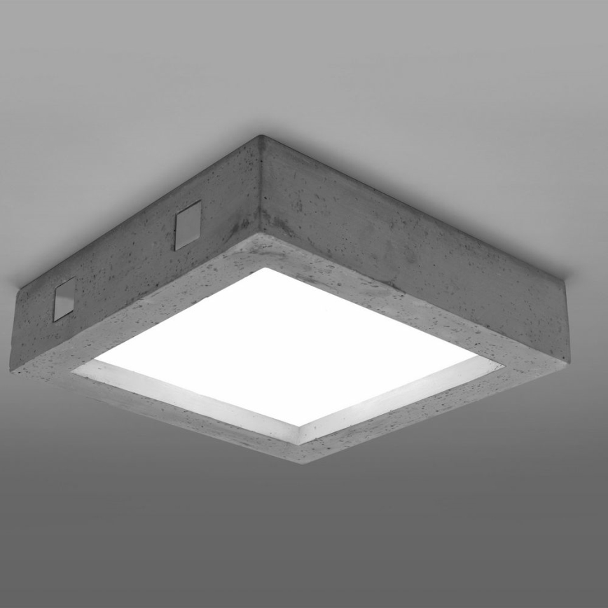 LED Stropní svítidlo RIZA LED/18W/230V beton