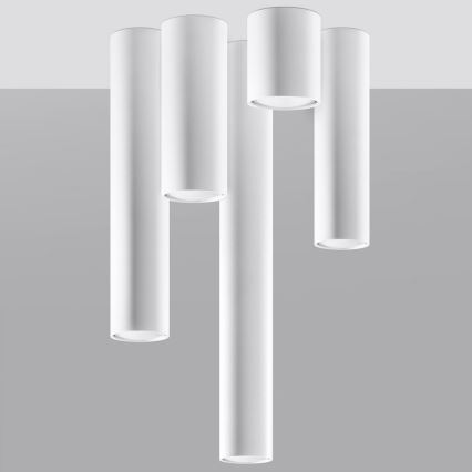 Bodové svítidlo LAGOS 1xGU10/10W/230V 20 cm bílá