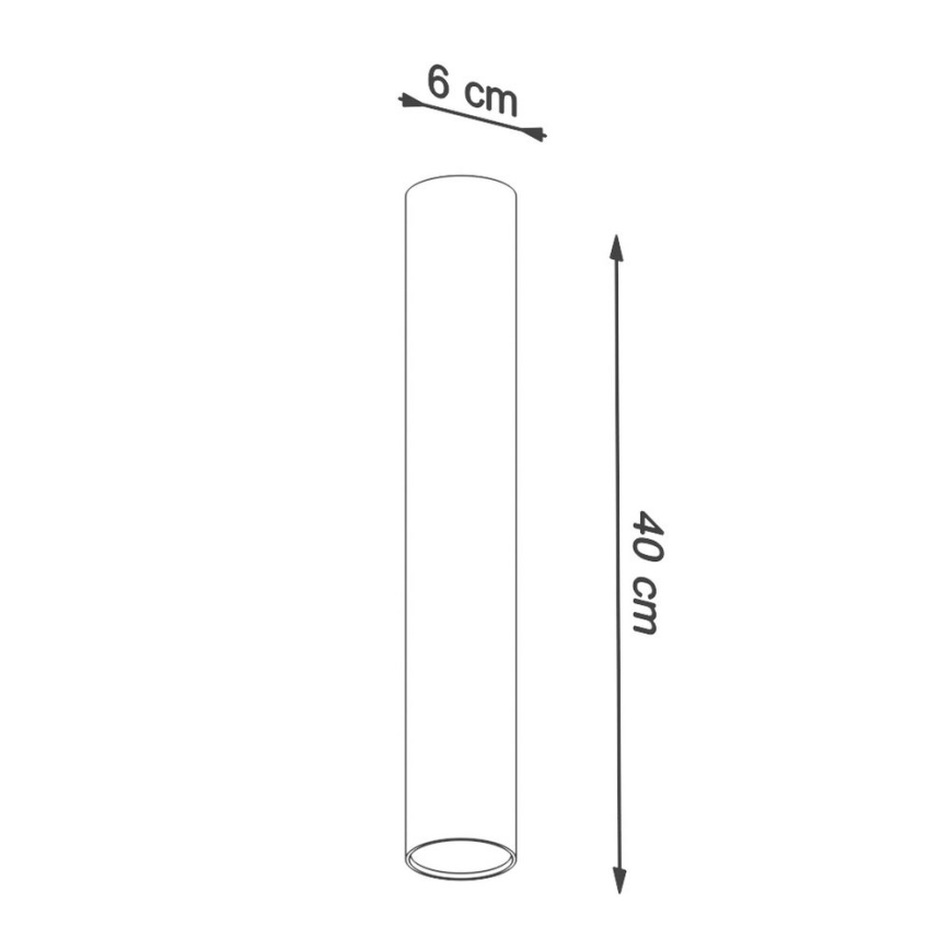 Bodové svítidlo LAGOS 1xGU10/10W/230V 40 cm bílá