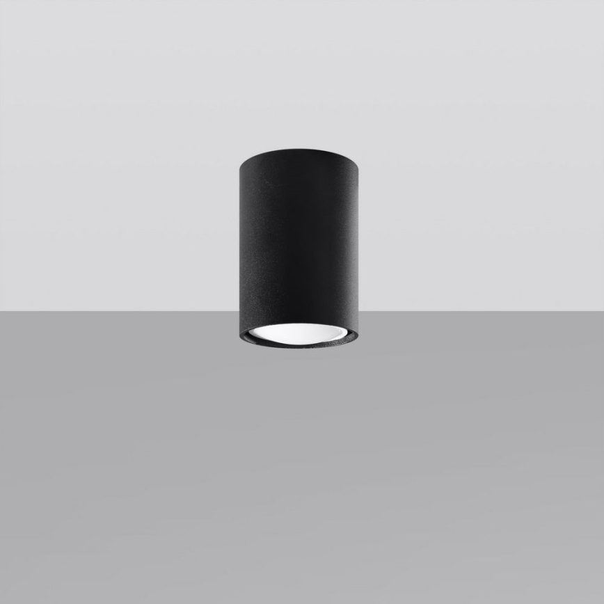 Bodové svítidlo LAGOS 1xGU10/10W/230V 10 cm černá