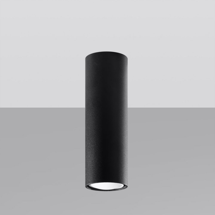 Bodové svítidlo LAGOS 1xGU10/10W/230V 20 cm černá