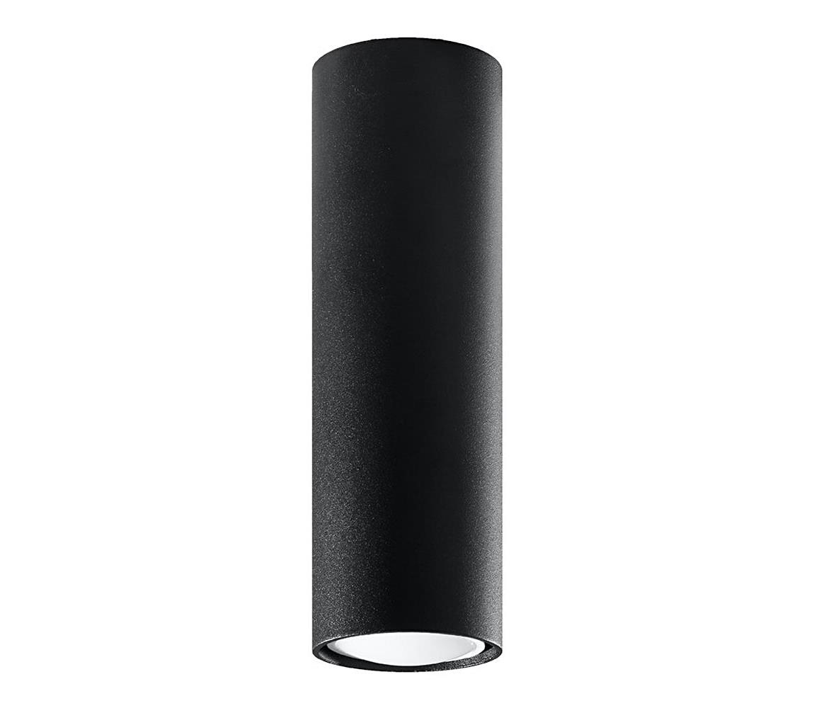 Sollux Sollux SL.1001 - Bodové svítidlo LAGOS 1xGU10/40W/230V 20 cm černá SLX0801