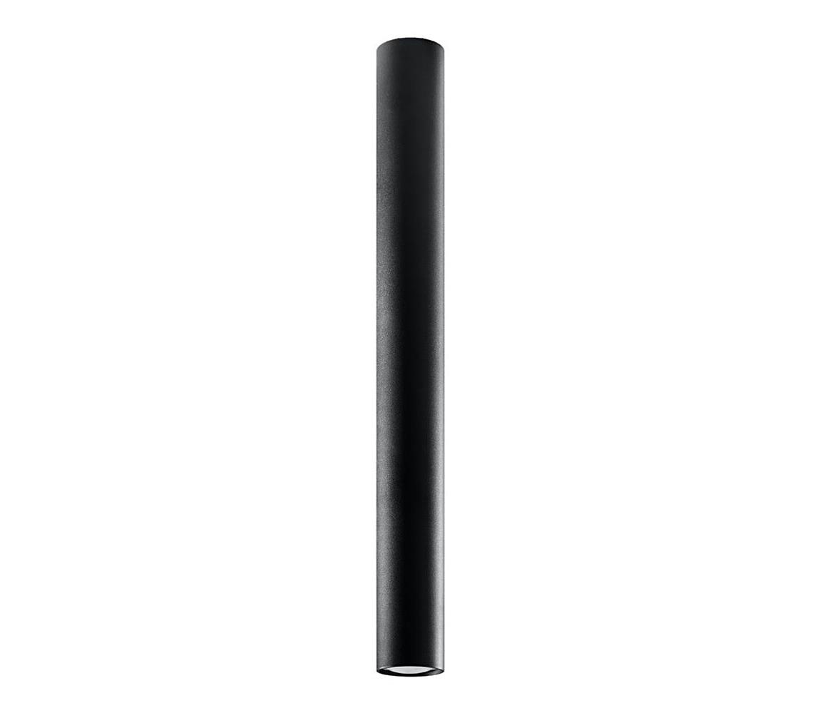 Sollux Sollux SL.1003 - Bodové svítidlo LAGOS 1xGU10/40W/230V 60 cm černá SLX0803