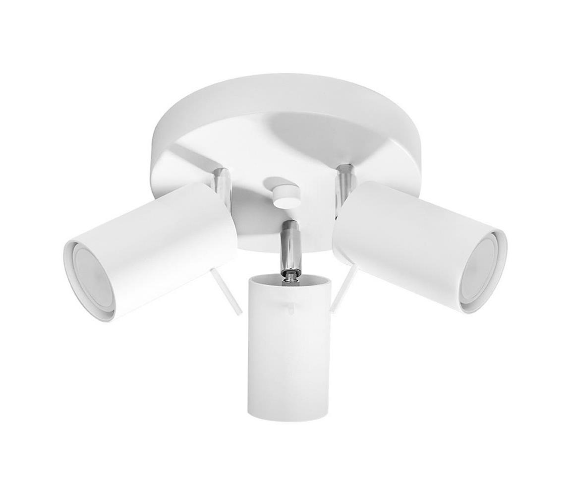 Sollux Sollux SL.1015 - Bodové svítidlo RING 3xGU10/40W/230V bílá SLX0821