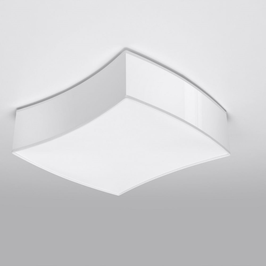 Stropní svítidlo SQUARE 2xE27/60W/230V bílá