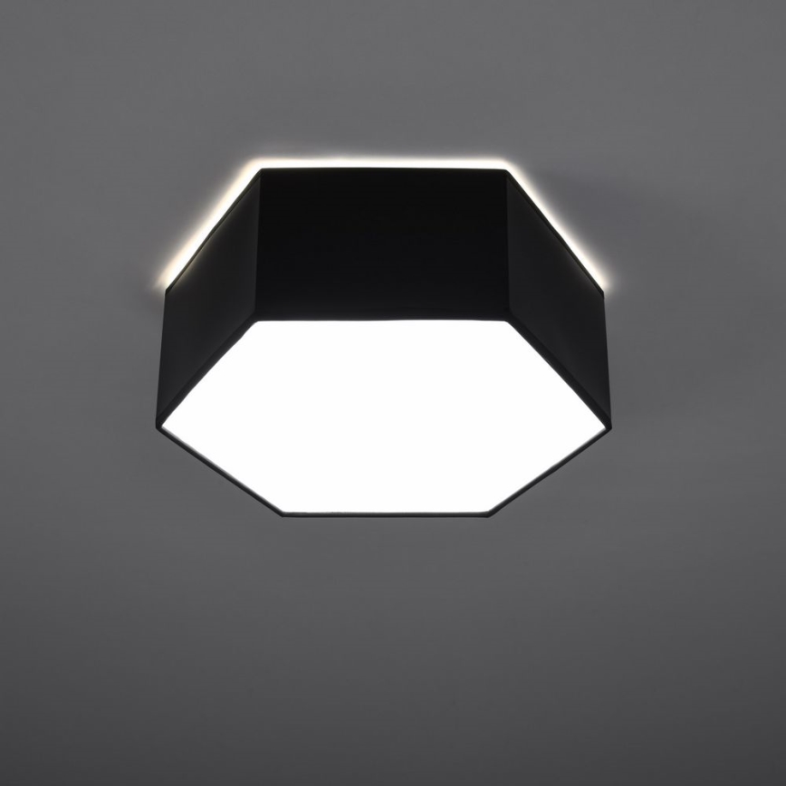 Stropní svítidlo SUNDE 2xE27/60W/230V 11,5 cm černá