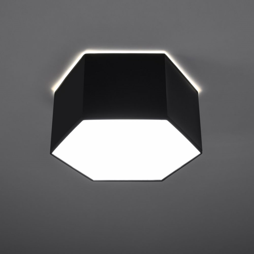 Stropní svítidlo SUNDE 2xE27/60W/230V 15,5 cm černá