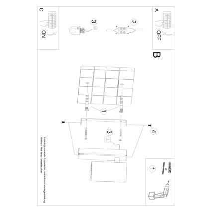 Nástěnné svítidlo UTTI 1xGU10/40W/230V bílá