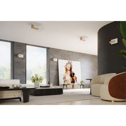 Nástěnné svítidlo LAPPO 1xE14/10W/230V béžová