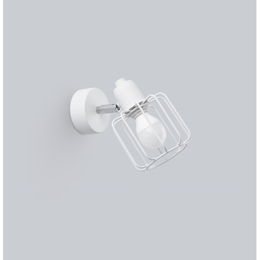 Nástěnné bodové svítidlo BELUCI 1xE14/40W/230V bílá