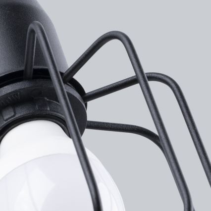 Nástěnné svítidlo BELUCI 1xE14/40W/230V černá