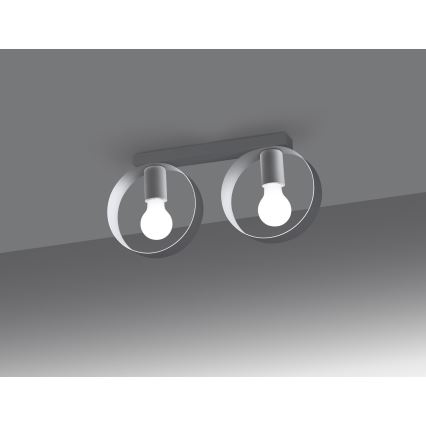 Stropní svítidlo TITRAN 2xE27/60W/230V bílá