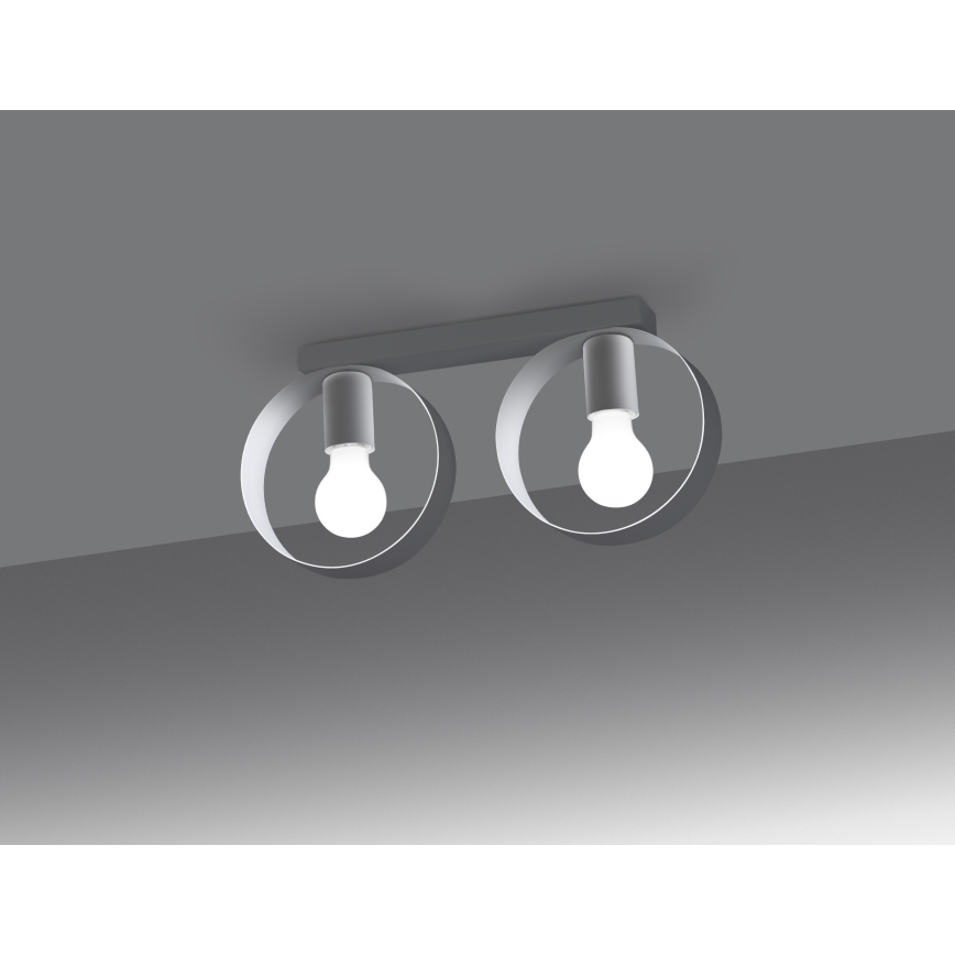 Stropní svítidlo TITRAN 2xE27/60W/230V bílá
