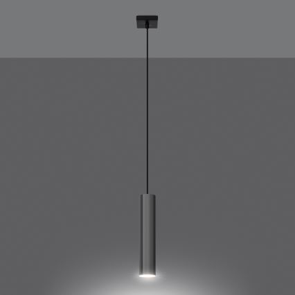 Lustr na lanku LAGOS 1xGU10/10W/230V lesklý chrom