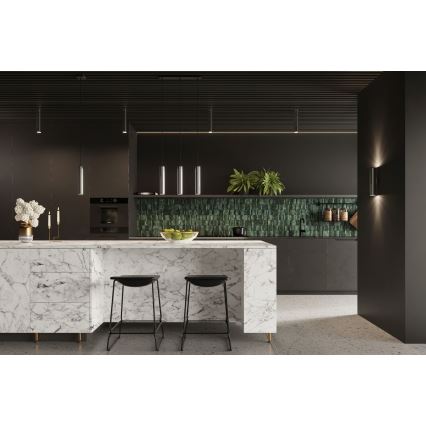 Lustr na lanku LAGOS 1xGU10/10W/230V lesklý chrom