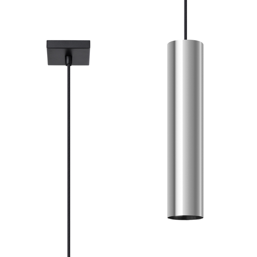 Lustr na lanku LAGOS 1xGU10/10W/230V lesklý chrom
