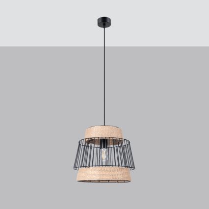 Lustr na lanku BRILO 1xE27/15W/230V