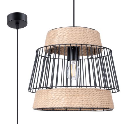 Lustr na lanku BRILO 1xE27/15W/230V