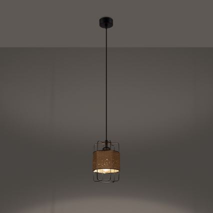 Lustr na lanku GIZUR 1xE27/15W/230V
