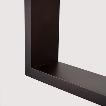 Lustr na lanku ARIES 1xE27/15W/230V buk/wenge