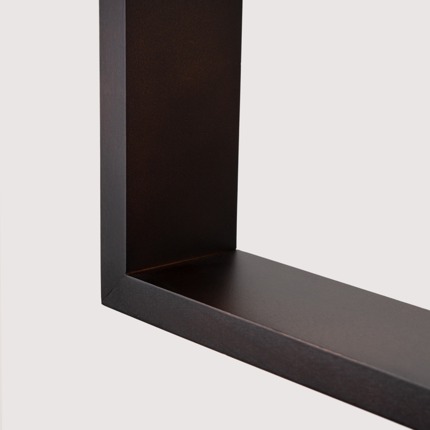 Lustr na lanku ARIES 1xE27/15W/230V buk/wenge