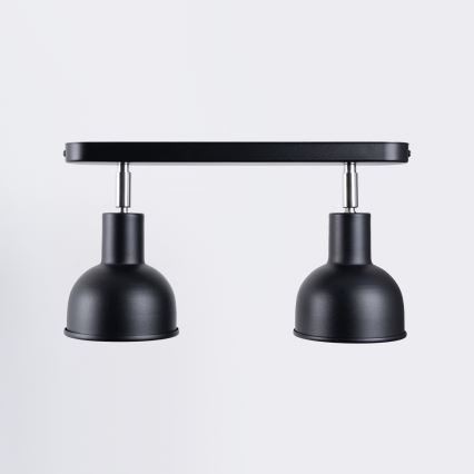 Bodové svítidlo ELBA 2xE27/15W/230V černá