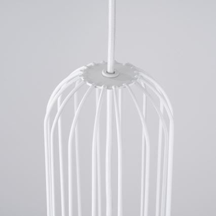 Lustr na lanku BRINA 1xG9/8W/230V bílá