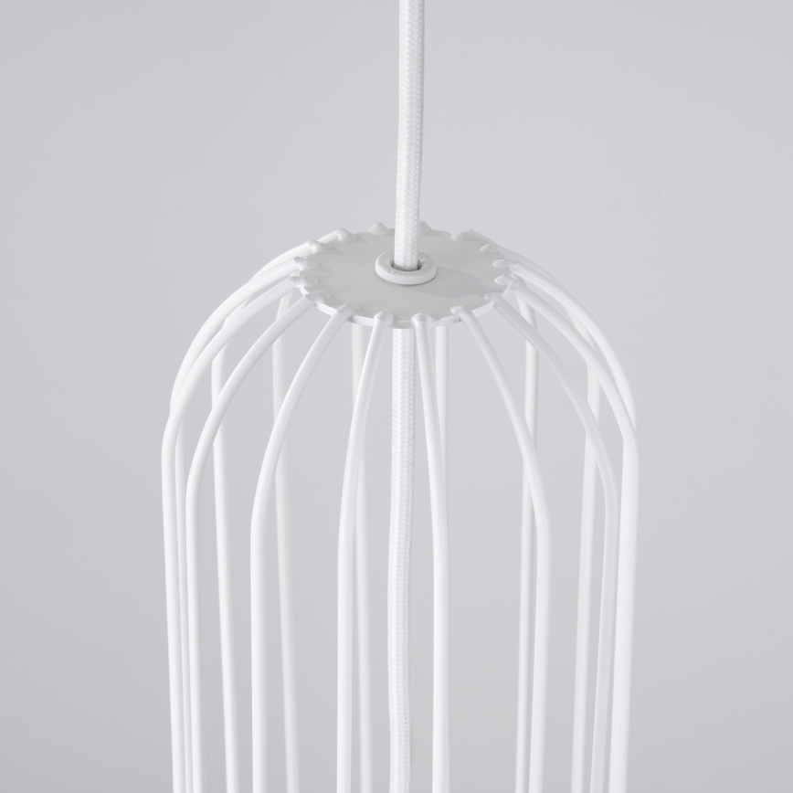 Lustr na lanku BRINA 1xG9/8W/230V bílá