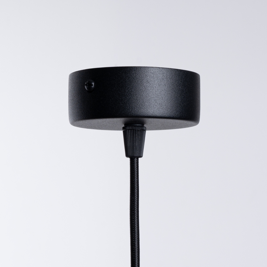 Lustr na lanku BRINA 1xG9/8W/230V černá
