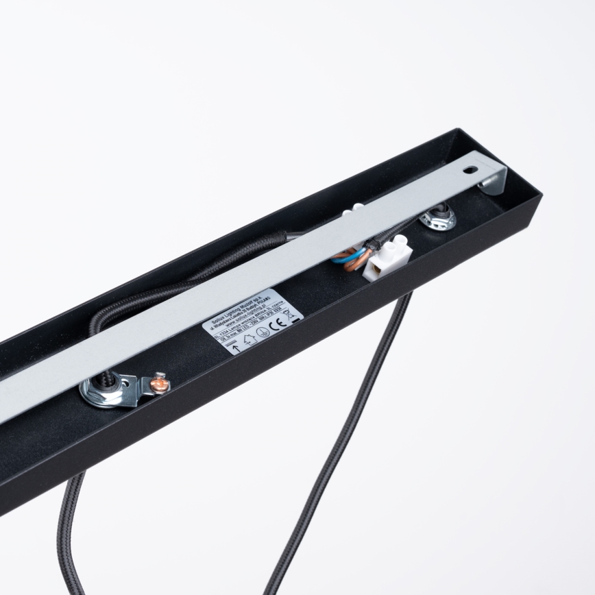 Lustr na lanku BRINA 3xG9/8W/230V černá