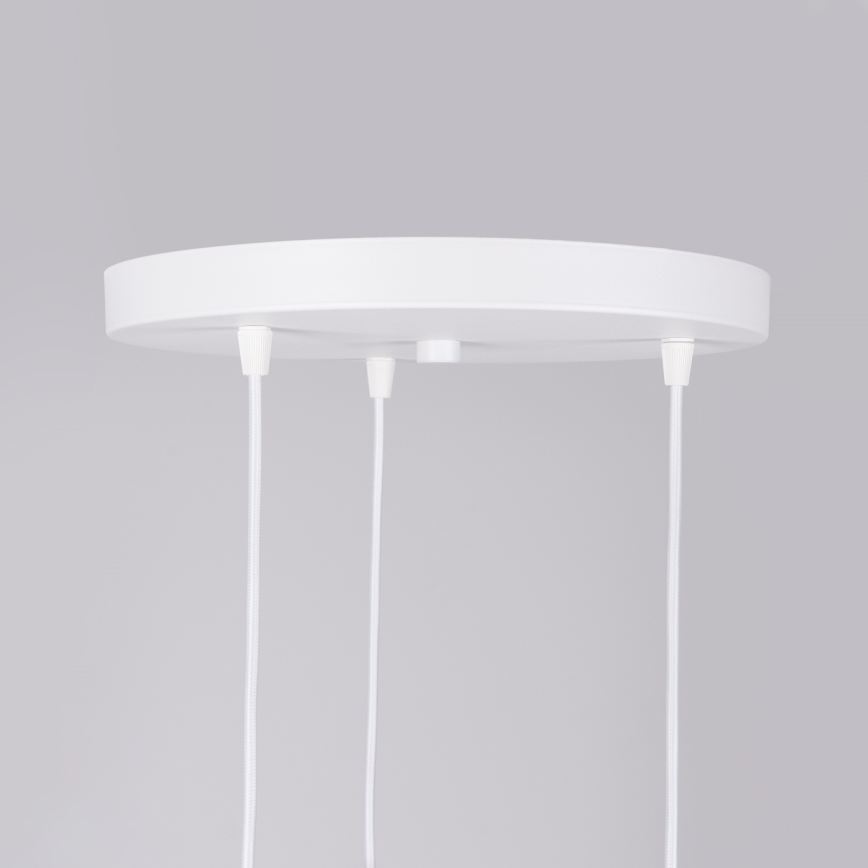 Lustr na lanku BRINA 3xG9/8W/230V bílá