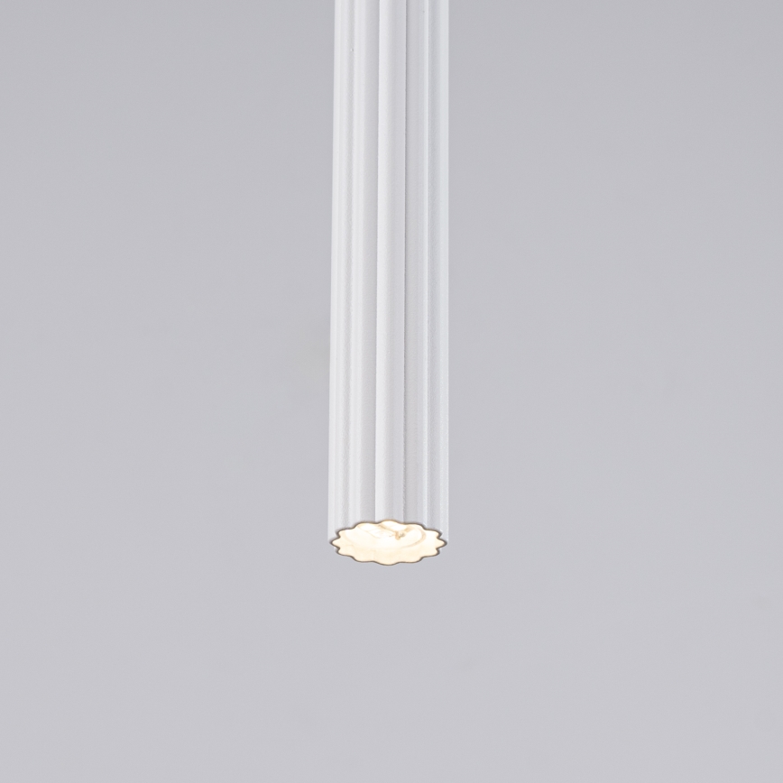 Lustr na lanku ARCHE 1xG9/8W/230V bílá