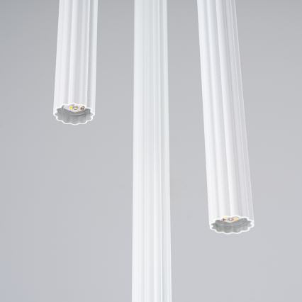 Lustr na lanku ARCHE 3xG9/8W/230V bílá