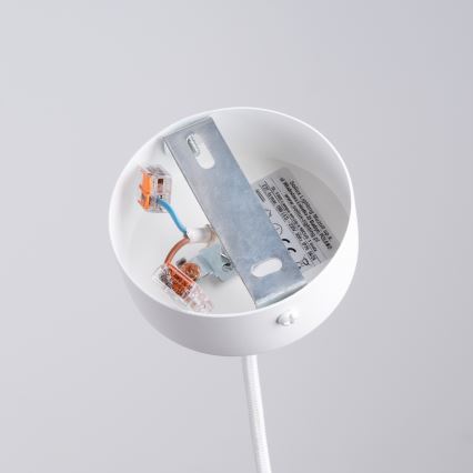Lustr na lanku NICUS 1xE27/15W/230V bílá